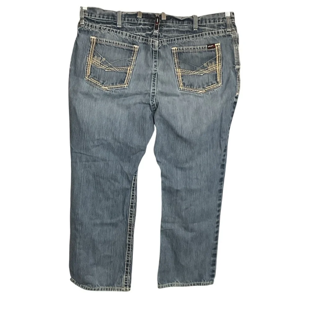 Ariat Men's FR‎ M4 Relaxed Ridgeline Boot Cut Jean Relaxed Fit Low Rise Sz 44/30